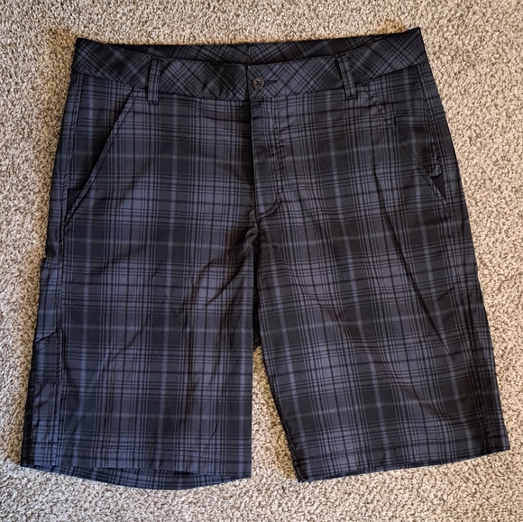 Fila Other - Fila Sport Golf Blue & Black Plaid Men's Shorts Size 34
